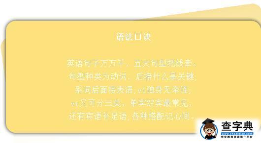 小学英语实用记忆口诀来啦！5