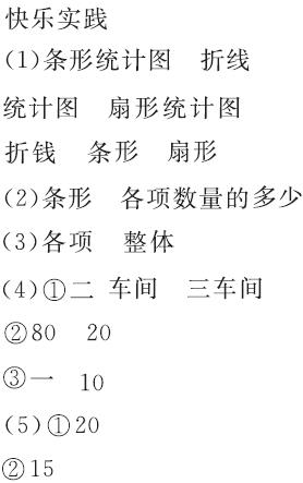 北师大版六年级下册数学作业本第5章·总复习统计与概率第一课时1